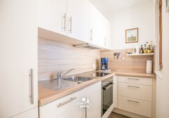 Blick in die Küche-Hochhaus Whg. 184 - Ferienhaus / Ferienwohnung Büsum - 5